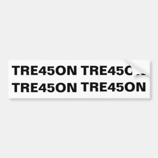 TRE45ON BUMPER STICKER
