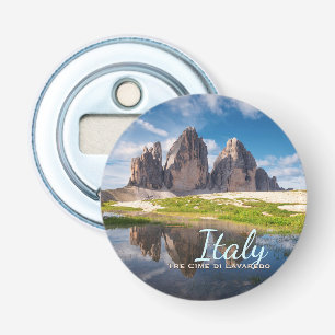 Tre Cime di Lavaredo/Drei Zinnen Dolomite mountain Bottle Opener