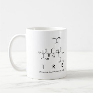 Tre nom de peptide mug