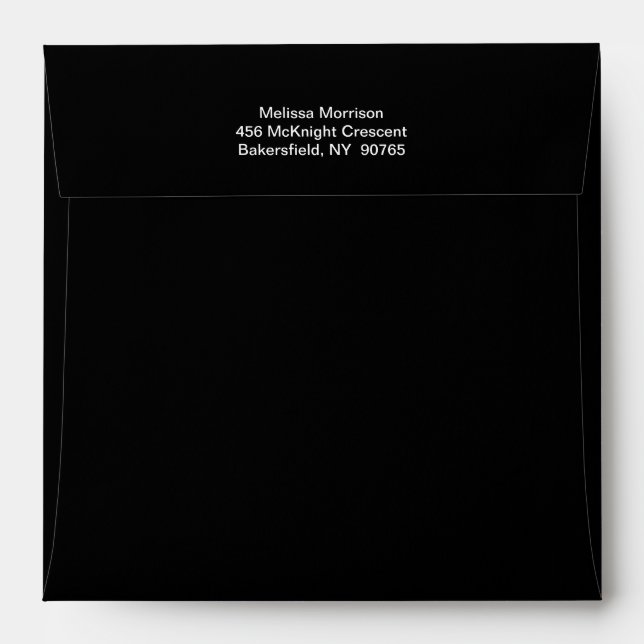 Tre Paris Invitation Envelope (Back (Top Flap))
