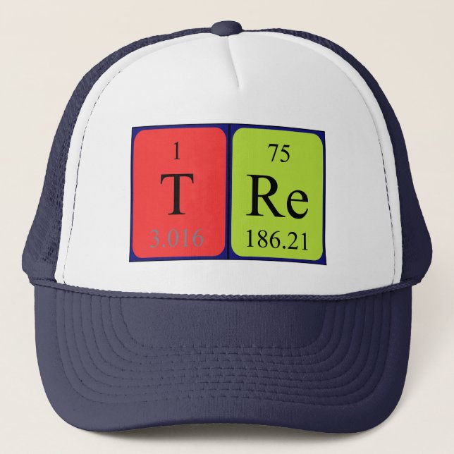 Tre periodic table name hat (Front)