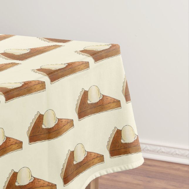 Treacle Tart Slice British Baking Bake Sale Pie Tablecloth (In Situ)