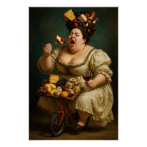 "Tread Lightly, Eat Heavily" Surreal Art Work
