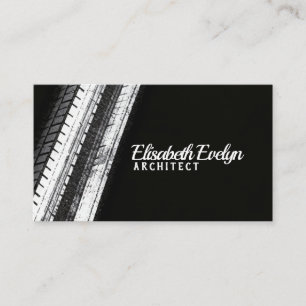 Tread Marks on Dark Canvas Business Card
