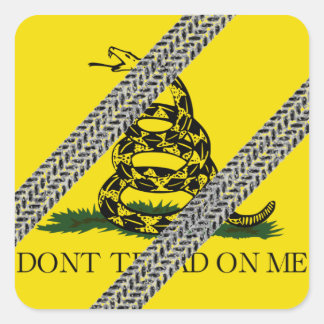 Tread on Them! Square Sticker