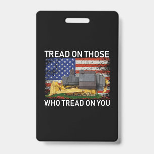 tread on those who tread on you T-Shirt Classic Ro Badge