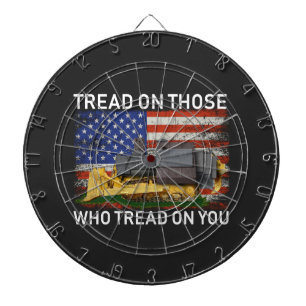tread on those who tread on you T-Shirt Classic Ro Dartboard