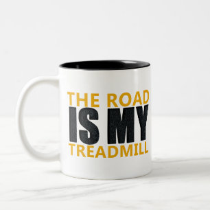 Treadmill Two-Tone Coffee Mug