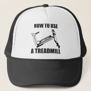 Treadmill - Women's Funny Novelty Workout Trucker Hat