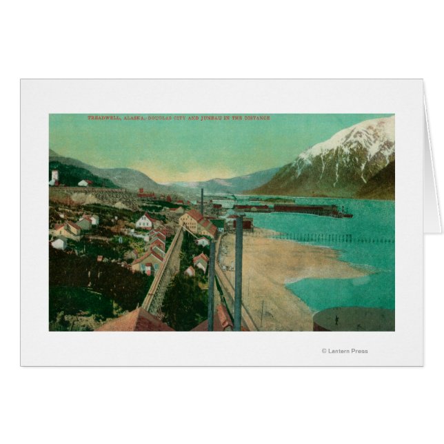 Treadwell, AK et Douglas City et Juneau à (Devant horizontal)