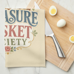 Treasure Basket Society Cottagecore Kitchen Towel