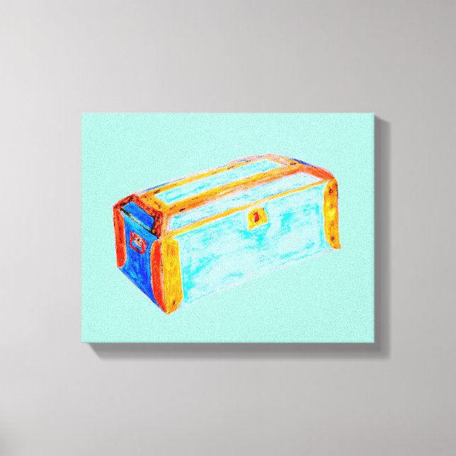 Treasure Box Canvas Print (Front)