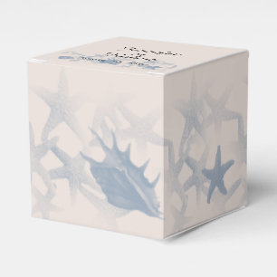 Treasure by the Sea Wedding Favor Box