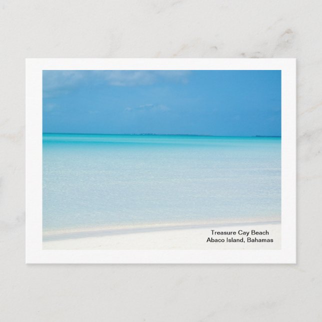 Treasure Cay Beach Postcard (Front)