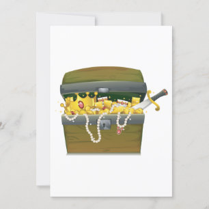 Treasure Chest Invitation
