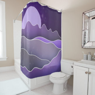 Treasure chest shower curtain