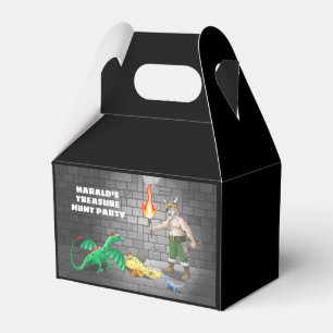 Treasure Hunt Birtday Party Favor Box