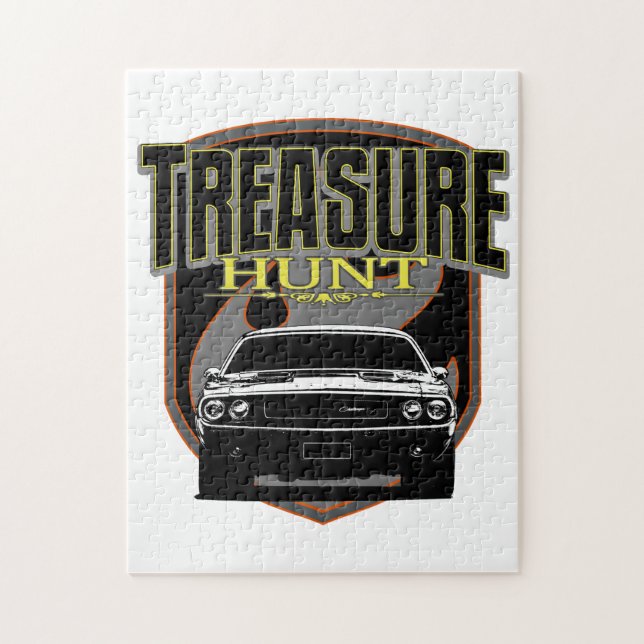 Treasure Hunt Challenger Jigsaw Puzzle (Vertical)