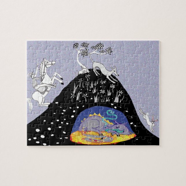 Treasure hunt jigsaw puzzle (Horizontal)