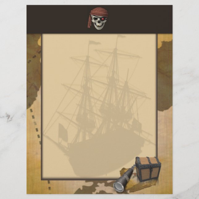 Treasure Hunt Letterhead (Front)