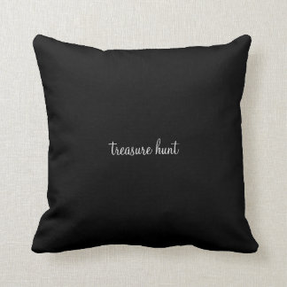 Treasure Hunt Throw Pillow