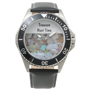 Treasure Hunt Time Avid Rock Collector Rockhound Watch