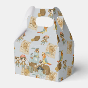 Treasure Hunter Pirate Birthday Favor Box