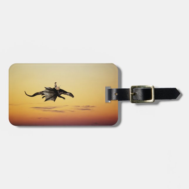 Treasure Hunting Luggage Tag (Front Horizontal)