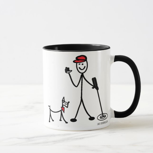 Treasure Hunting w/ Fido Mug (Right)