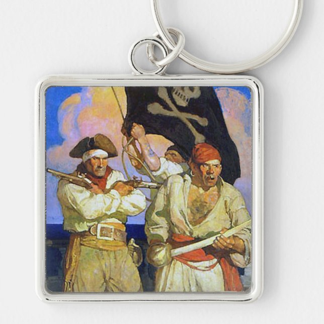 Treasure Island 2 Keychain (Front)