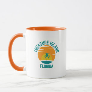 Treasure Island Floride Café Mug