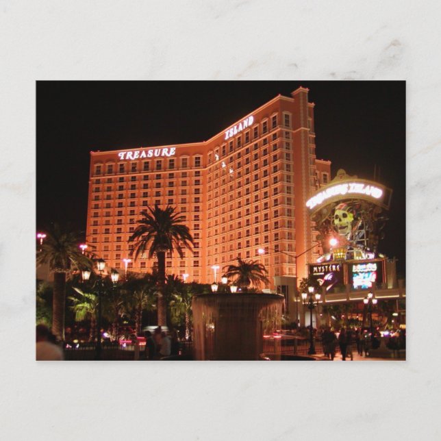 Treasure Island Las Vegas 2002 Cartes postales (Devant)