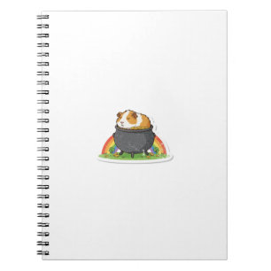 Treasure Keeper Guinea Pig St.Patrick's Day Notebook