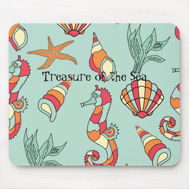 Treasure of the Sea Mouse Pad (Front)