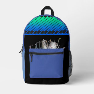 Treasure  printed backpack