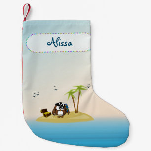 treasure quest owl - Christmas sock
