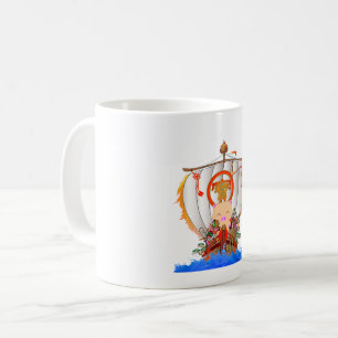 Treasure ship coffee mug