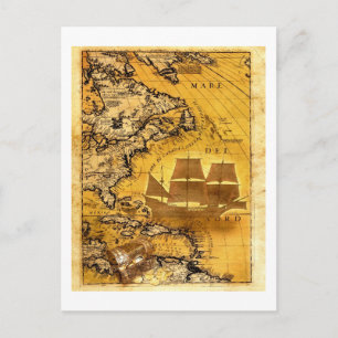Treasure Ship Postcard