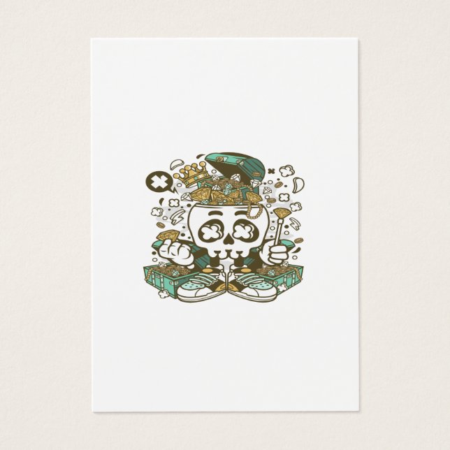 Treasure Skull Head (Front)