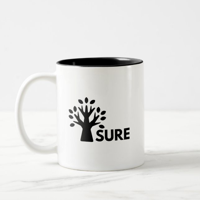 Treasure Two-Tone Coffee Mug (Left)
