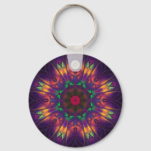 Treasured Lore Mandala   Keychain