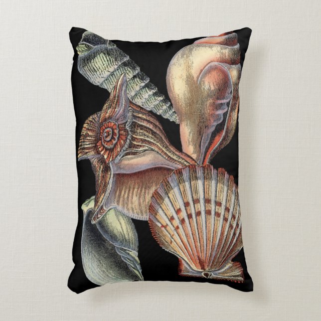 Treasures of the Sea Decorative Pillow (Front(Vertical))