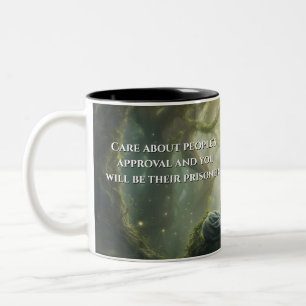 Treasures of the Tao Te Ching 010 Two-Tone Coffee Mug