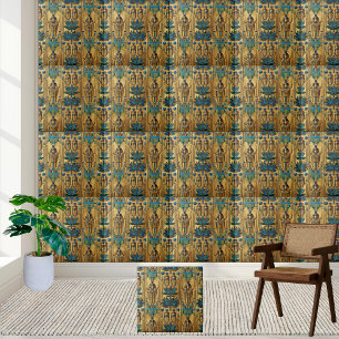 Treasures of Tutankhamun Inspired Egyptian Tile