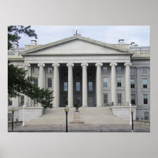 Treasury Building Poster