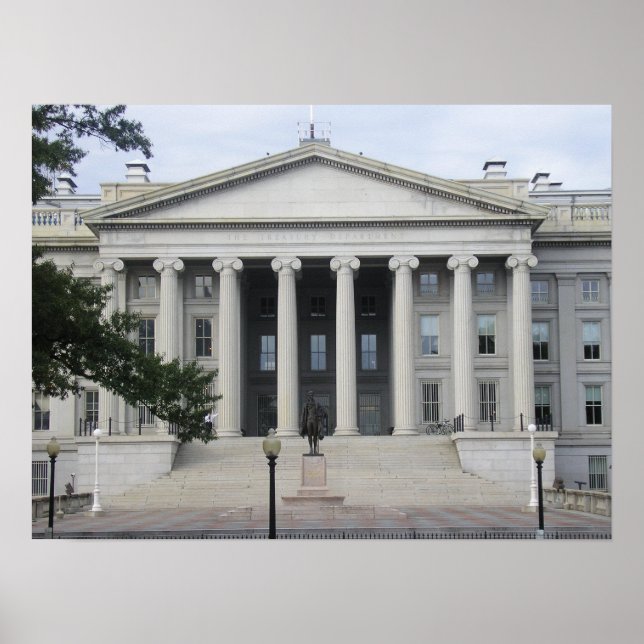 Treasury Building Poster (Front)