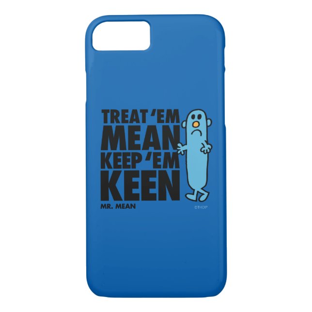 Treat 'Em Mean Case-Mate iPhone Case (Back)