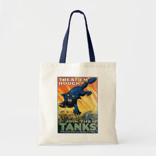 Treat 'em Rough - Join the Tanks Tote Bag
