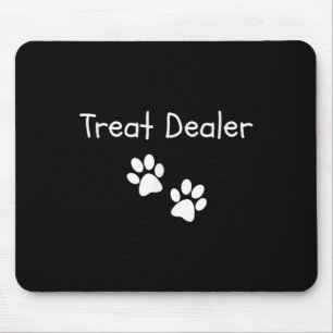 Treat Er Dog Paw Print Funny Dog Lover Men Women K Mouse Pad