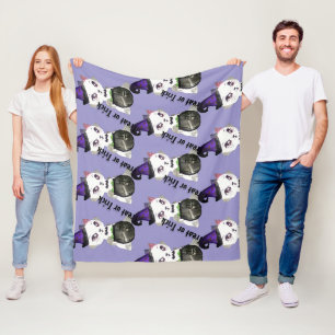 Treat or Trick, Fleece Blanket